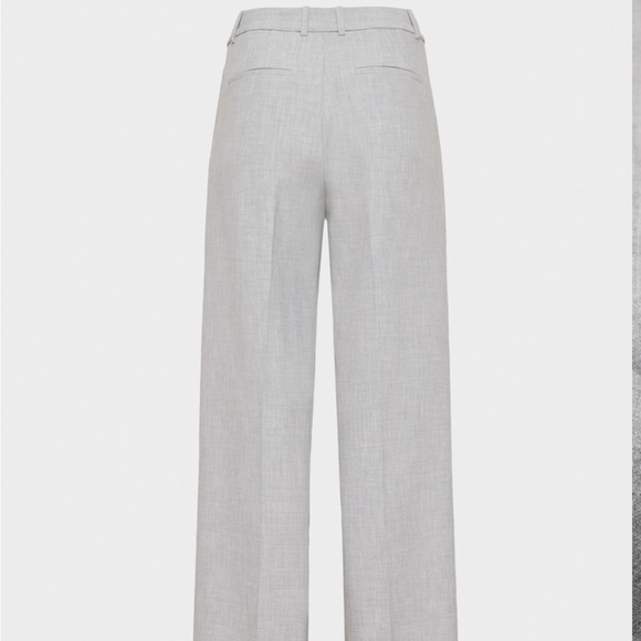 Aritzia Pleated Pants - Light Grey, Size 00 - Picture 4 of 5
